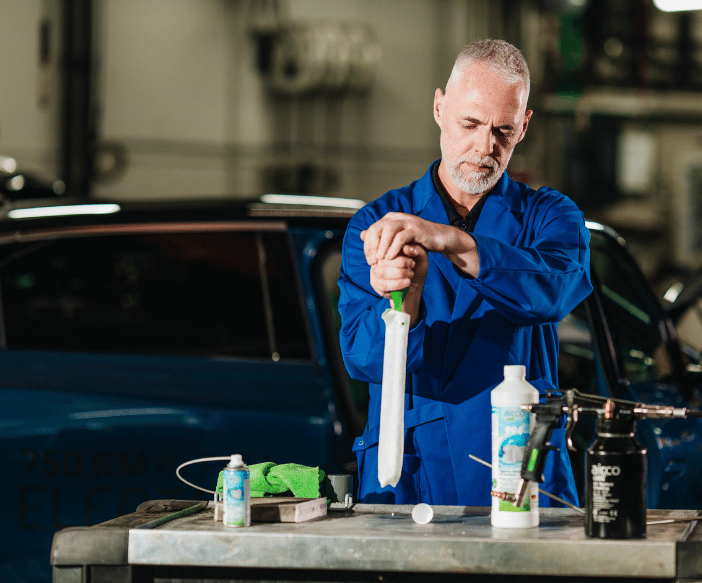 Interieurfilterreiniging